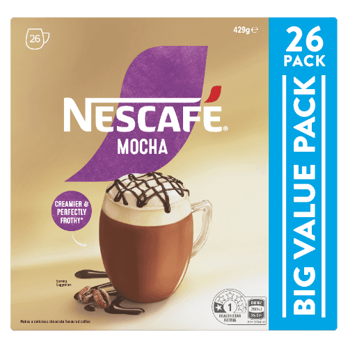 Nescafe Mocha Coffee Sachets Value Pack
