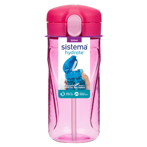 Sistema Hydrate Tritan Quick Flip Bottle 520ml