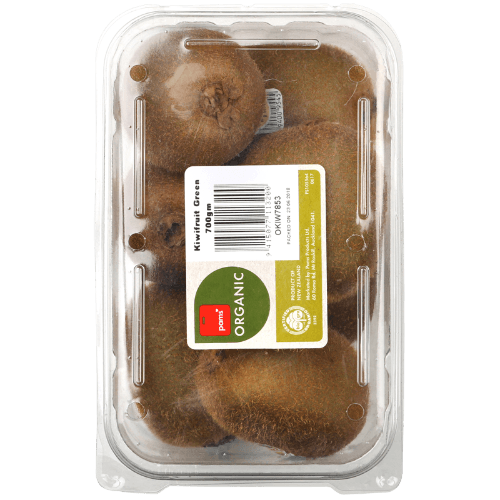 Pams Organic Green Kiwifruit 700 g