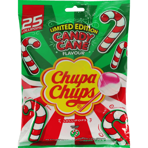 Chupa Chups Candy Cane Lollipops