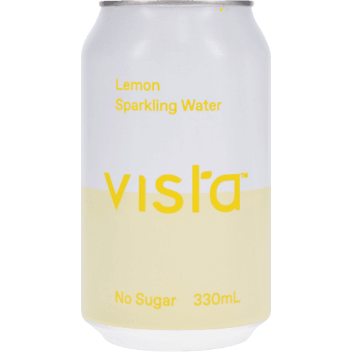 Vista Lemon Sparkling Water 330 mL