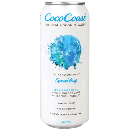 Cococoast Sparkling Natural Coconut Water