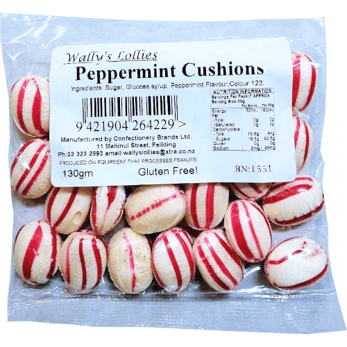Wally's Lollies Peppermint Cushions