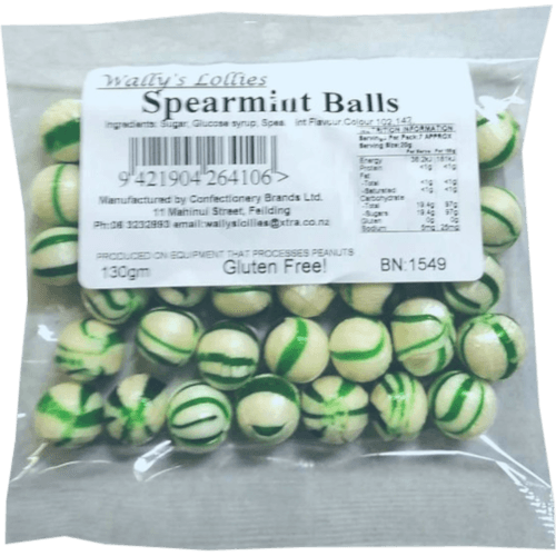Wally's Lollies Spearmint Balls