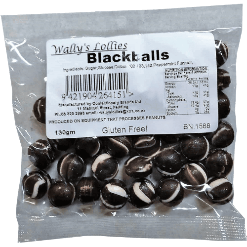 Wally's Lollies Blackballs