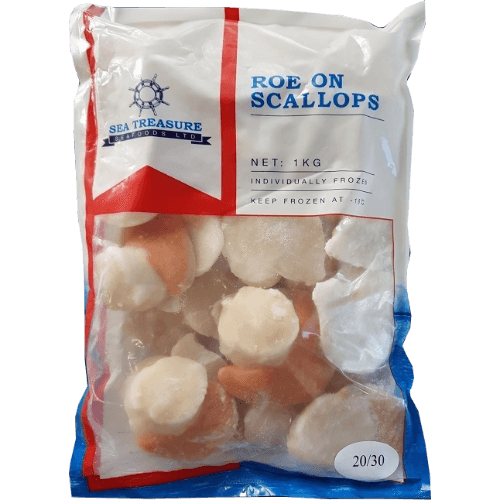 Sea Treasure Seafoods Imported Scallops 20/30