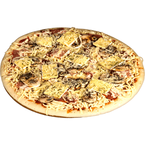 New World Bacon Mushroom & Cheese Gourmet Pizza