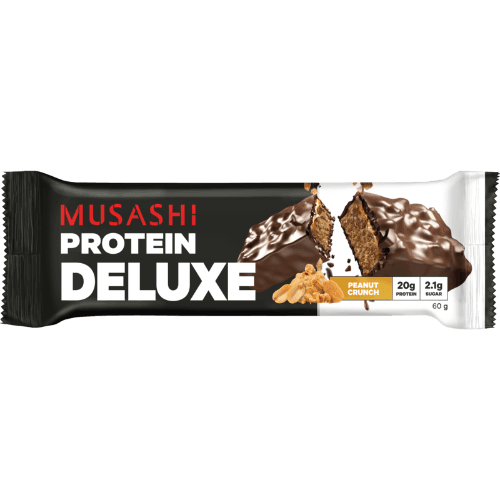 Musashi Peanut Crunch Flavour Deluxe Protein Bar