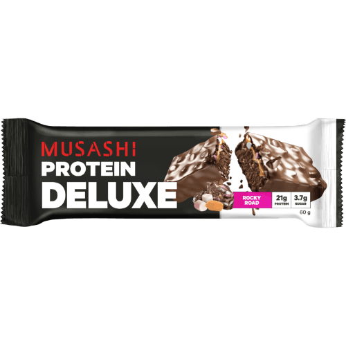Musashi Rocky Road Flavour Deluxe Protein Bar