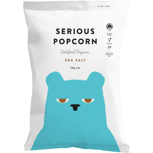 Serious Popcorn Sea Salt Popcorn