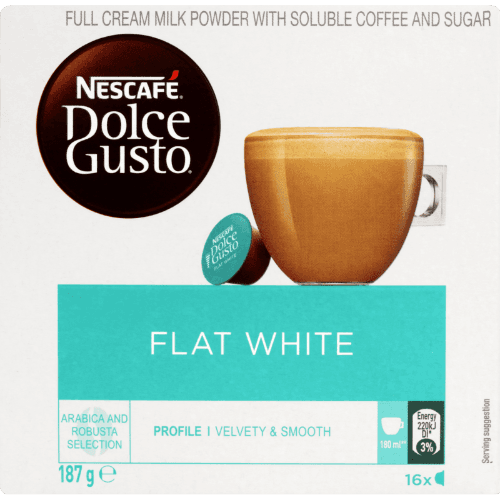 Nescafe Dolce Gusto Flat White Coffee Capsules
