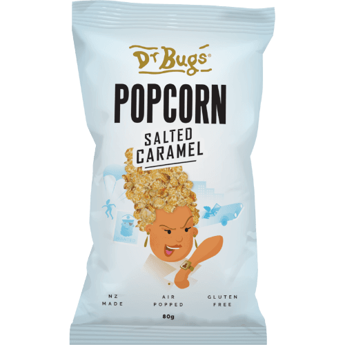 Dr Bugs Salted Caramel Popcorn