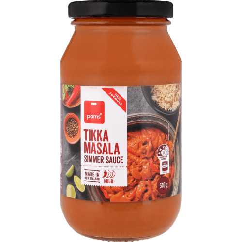 Pams Tikka Masala Simmer Sauce