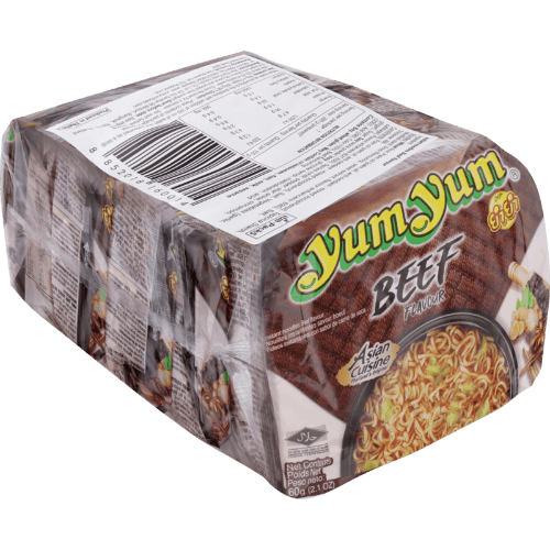 Yum Yum Beef Flavour Instant Noodles