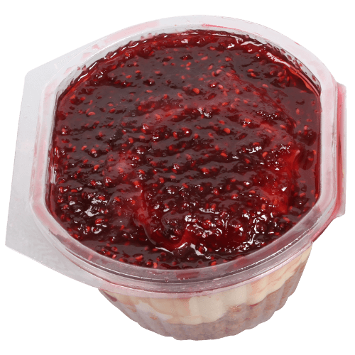 Small Raspberry Cheesecake
