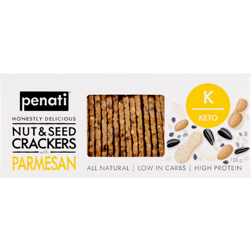 Penati Parmesan Nut & Seed Crackers