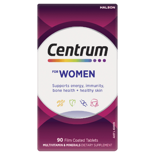Centrum For Woman Film Coated Tablets