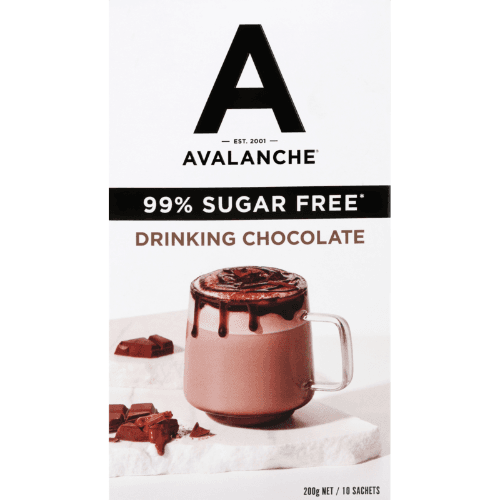Avalanche 99% Sugar Free Drinking Chocolate Sticks