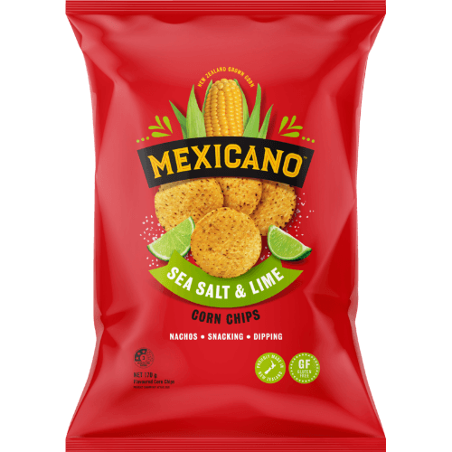 Mexicano Sea Salt & Lime Corn Chips