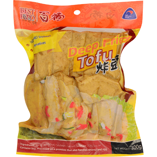 Best Food Fresh Tofu Deep Fried Tofu 300 g