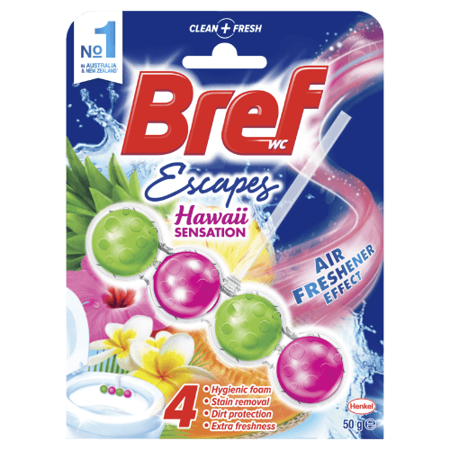 Bref Escapes Hawaiian Sensation Toilet Cleaner Block