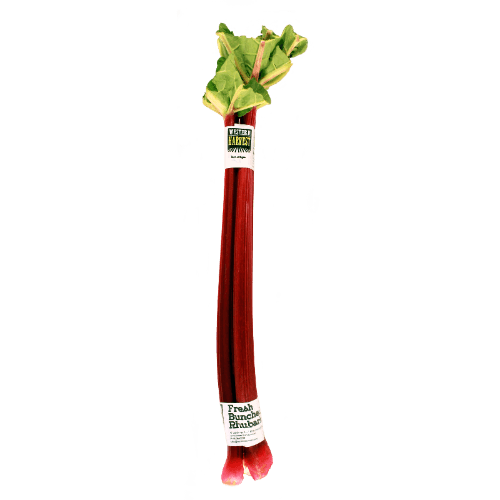 Western Harvest Red Fresh Bunched Rhubarb
