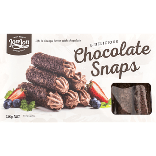 Jon-Jon Chocolate Snaps 120 g