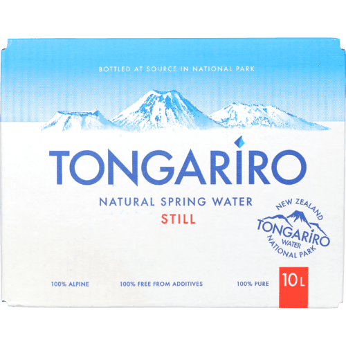 Tongariro Natural Spring Water