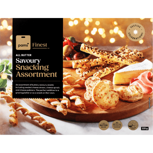 Pams Finest All Butter Savoury Snacking Assortment