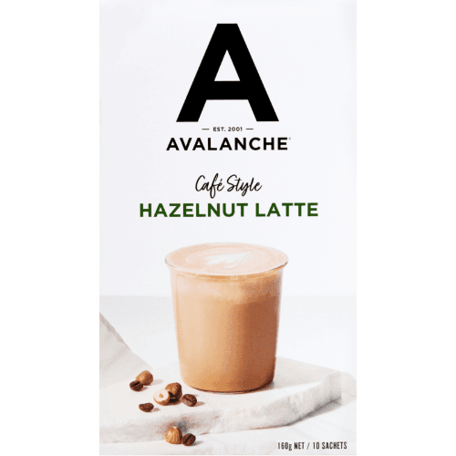 Avalanche Cafe Style Hazelnut Latte Coffee Sticks