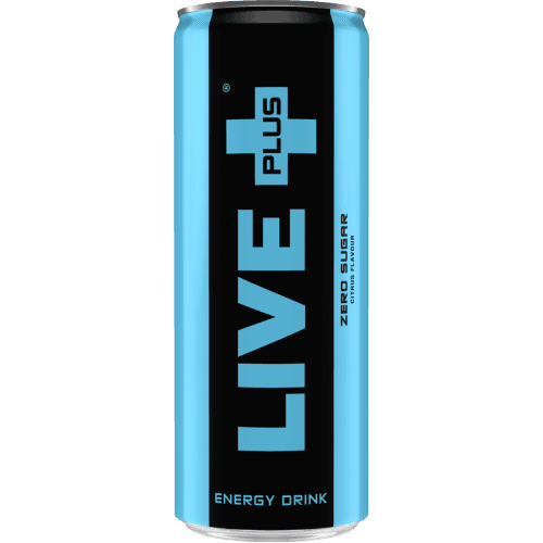 Live Plus Citrus Energy Drink Zero Sugar 250 mL
