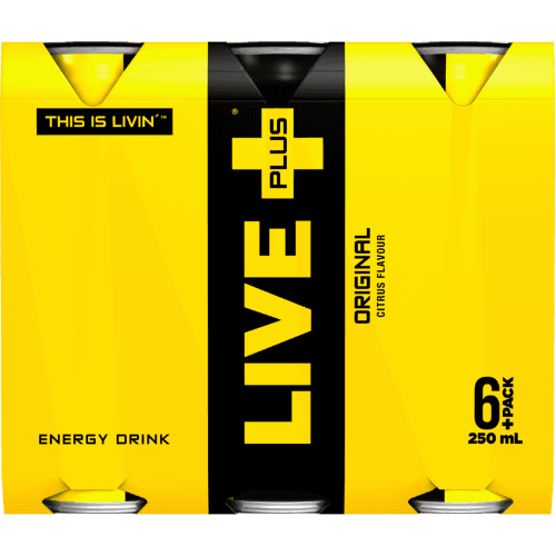 Live Plus Original Citrus Energy Drink