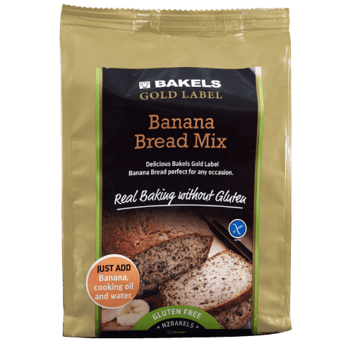 Bakels Gluten Free Gold Label Banana Bread Mix