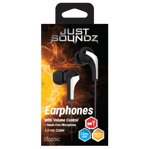 Justsoundz Classic Earphones