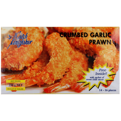 Kingfisher Seafood Crumbed Garlic Prawns