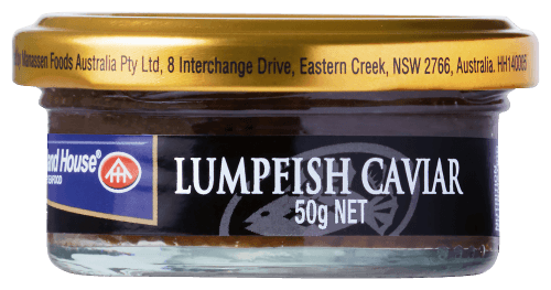 Holland House Lumpfish Caviar Black