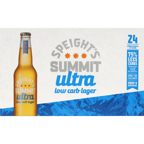 Speight's Summit Ultra Low Carb Lager Beer Bottles