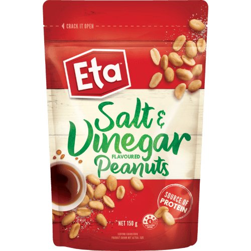 Eta Salt & Vinegar Flavoured Peanuts