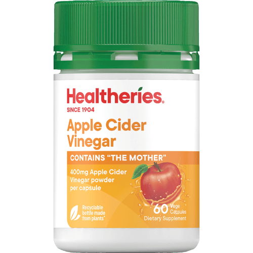 Healtheries Apple Cider Vinegar 400mg Capsules