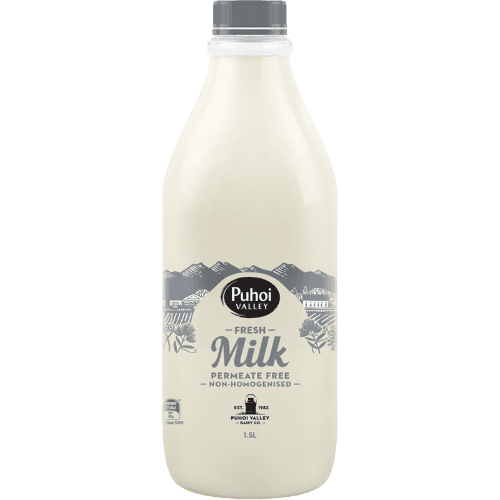 Puhoi Valley Fresh Non Homogenised Non Organic Milk