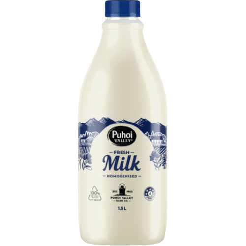 Puhoi Valley Homogenised Fresh Milk