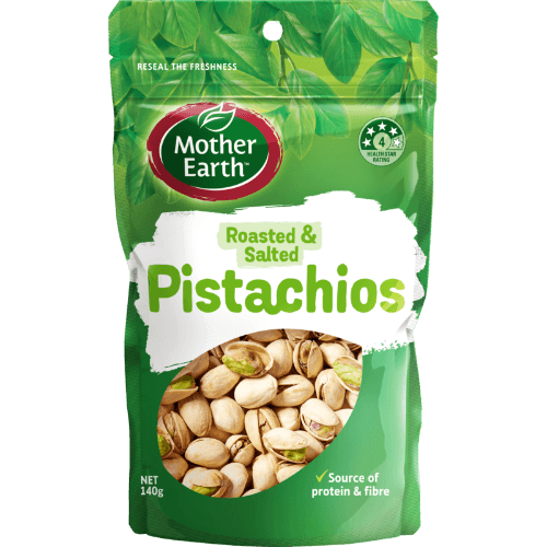 Mother Earth Roasted & Salted Pistachios