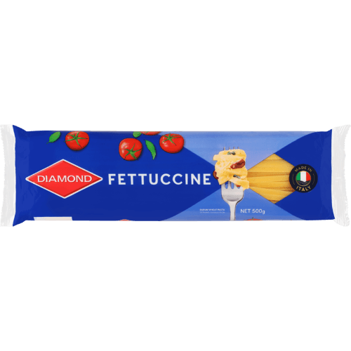 Diamond Fettuccine Pasta