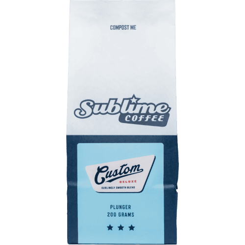 Sublime Coffee Custom Deluxe Plunger Coffee 200 g