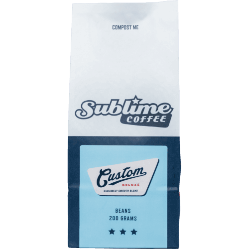 Sublime Coffee Custom Deluxe Coffee Beans 200 g