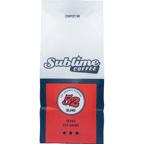 Sublime Coffee 52 Blend Coffee Beans 200 g