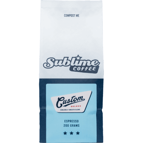 Sublime Coffee Custom Deluxe Blend Espresso Coffee 200 g