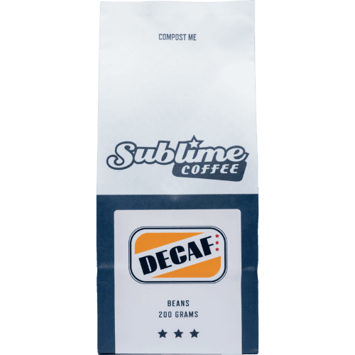 Sublime Coffee Decaf Coffee Beans 200 g