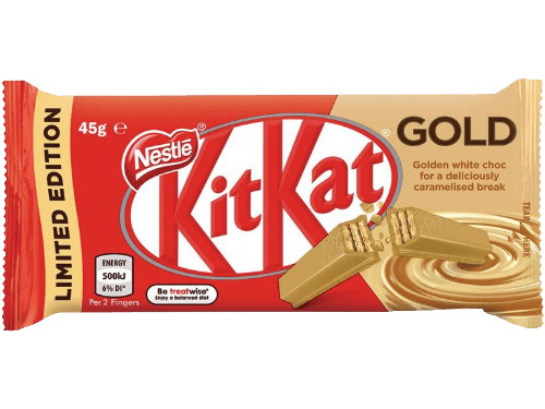 Nestle Kit Kat Gold Chocolate Bar 45 g