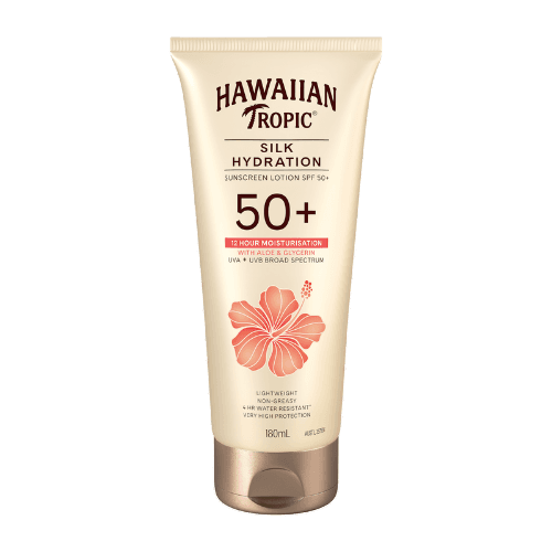 Hawaiian Tropic Silk Hydration Sunscreen Lotion SPF50+